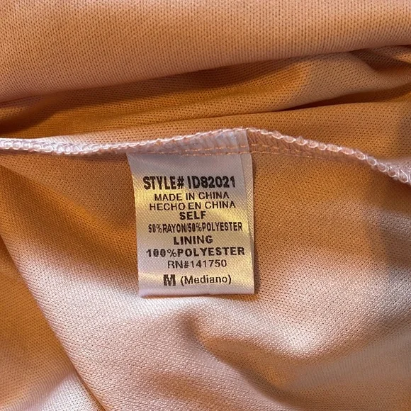 Orange Creek Pink Dress. Size M - Picture 5 of 5